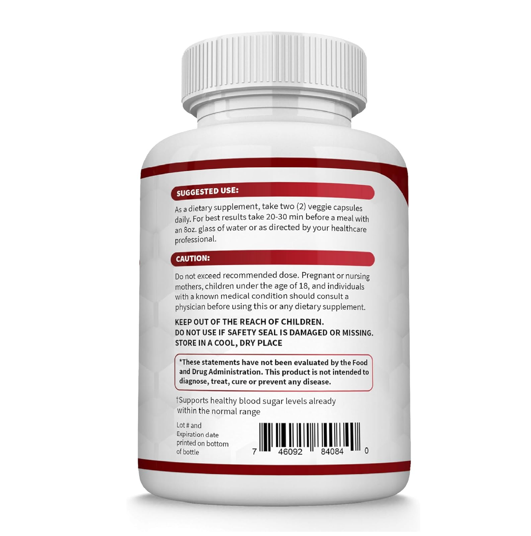 Blood Sugar Complex Apoya tu salud y equilibrio de azúcar día a día